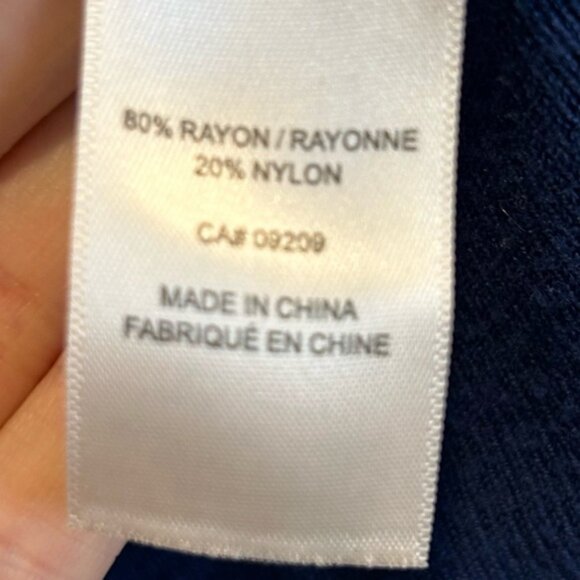 Cleo Short Sleeve Cardigan Sweater Blue - Picture 3 of 4